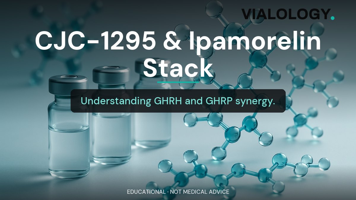 CJC-1295 and Ipamorelin: The GHRH/GHRP Growth-Hormone Secretagogue Stack Explained