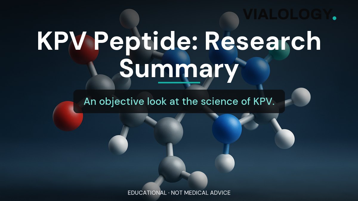 KPV Peptide Benefits: A Research Summary