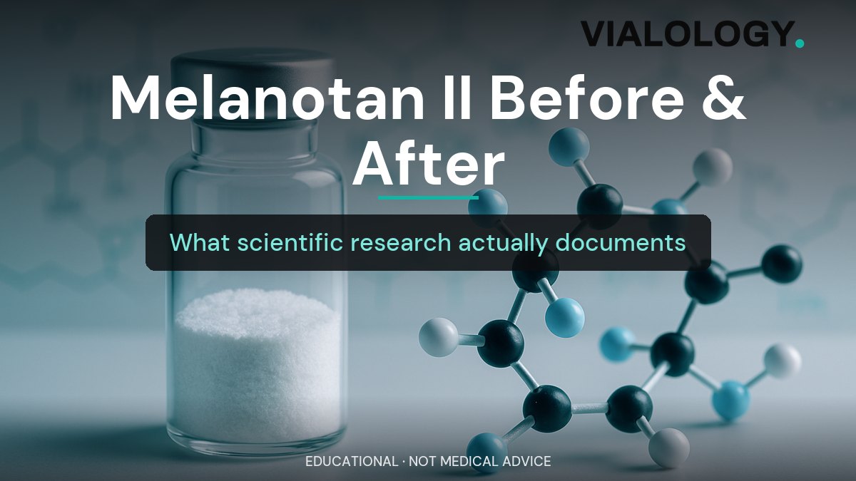 Melanotan II Before and After: What Research Documents