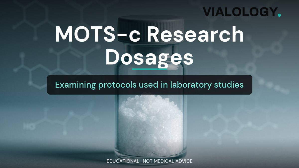 MOTS-c Dosage: What Research Protocols Use