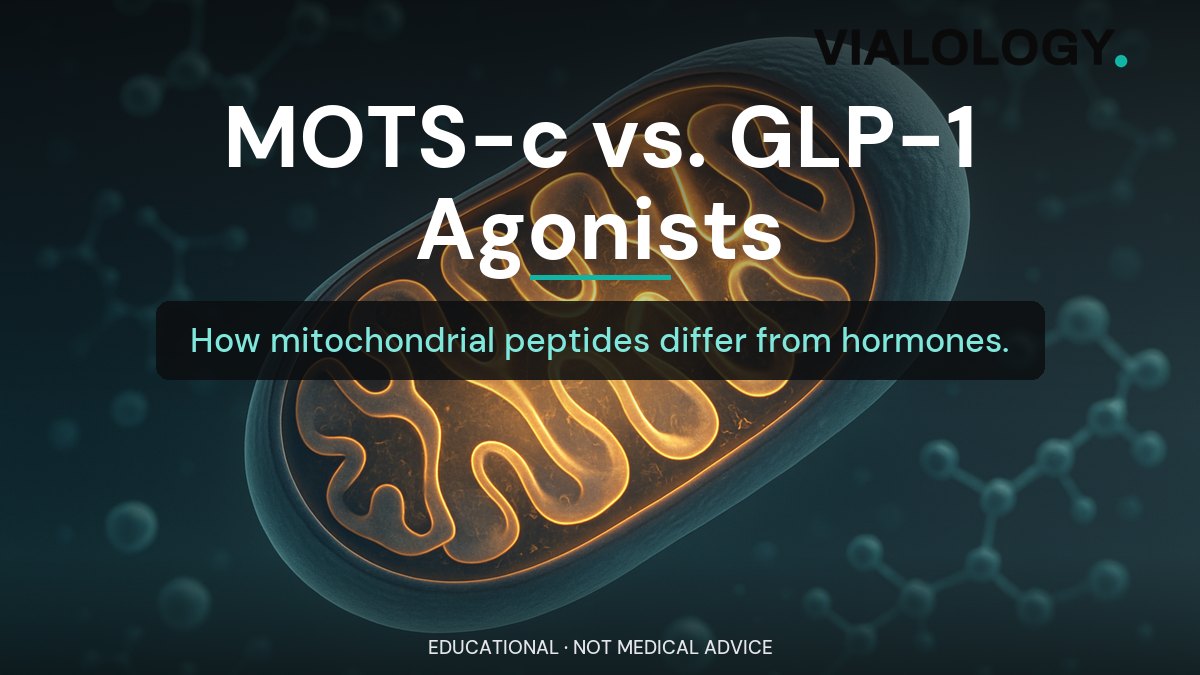 MOTS-c and Metabolic Research: How It Differs From GLP-1 Receptor Agonists
