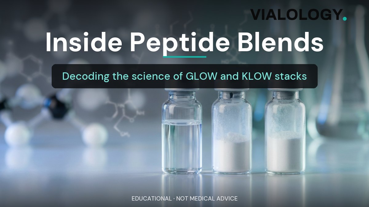 Peptide Blends Explained: What’s Actually in a GLOW or KLOW Stack