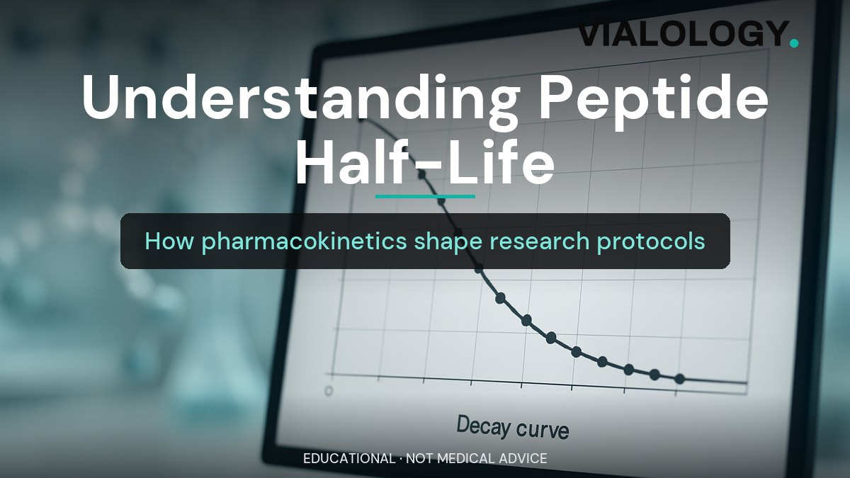 Peptide Half-Life and Research Injection Frequency: What the Pharmacokinetics Determine