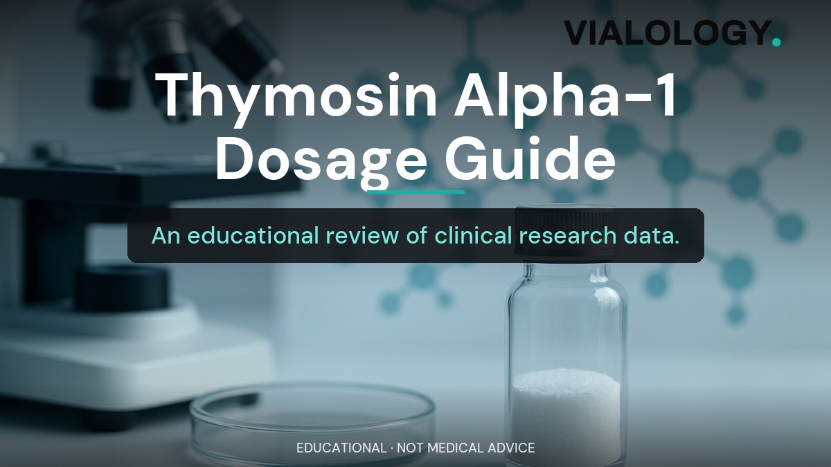 Thymosin Alpha-1 Dosage: A Research Reference