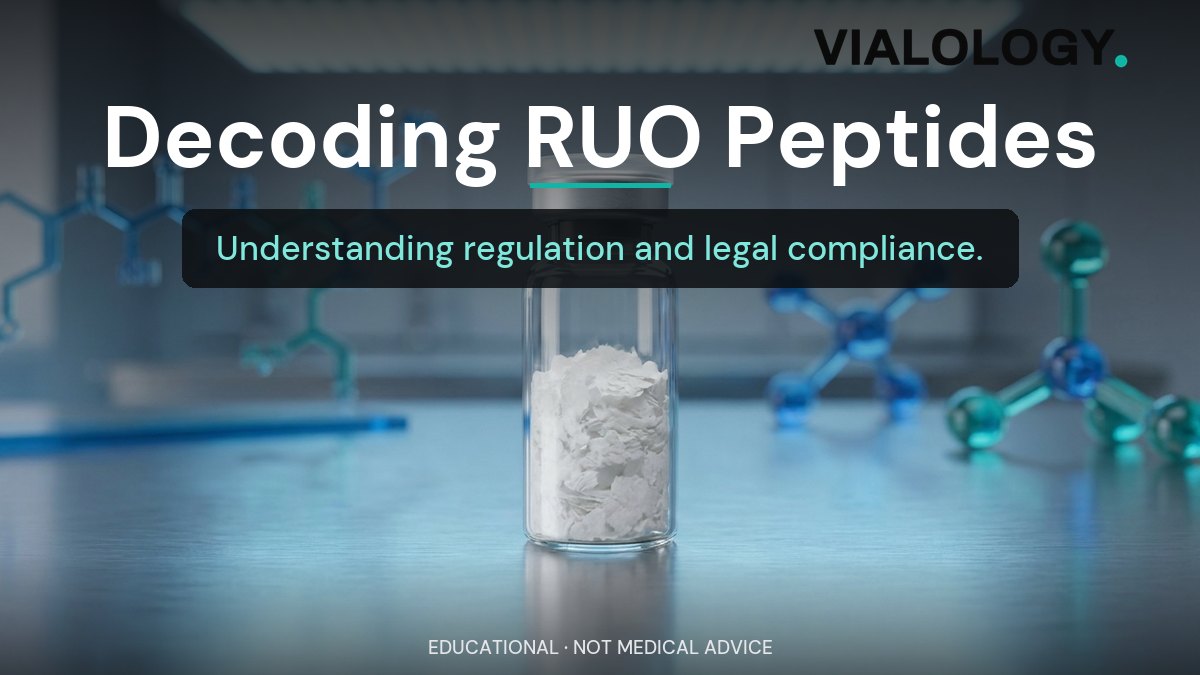 What Makes a Peptide “Research Use Only”? RUO Compliance and Buyer Responsibility Explained