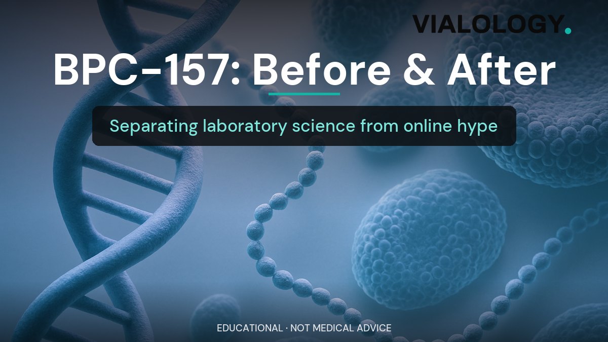 BPC-157 Before and After: What Research Documents (and What It Doesn’t)