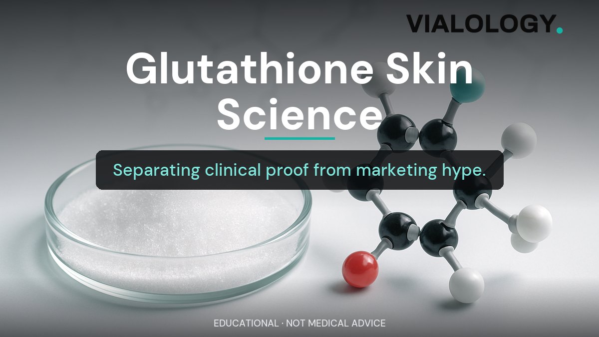 Glutathione for Skin: Separating Research Evidence from Marketing Claims