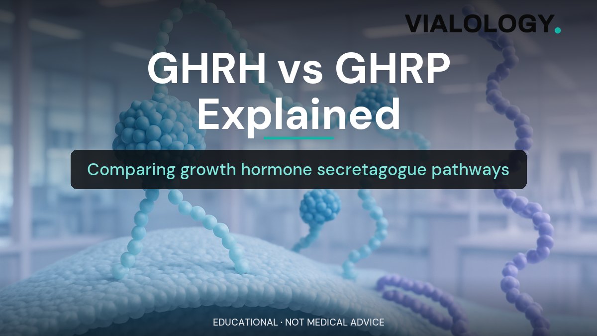 Growth Hormone Secretagogues Explained: GHRH vs GHRP Mechanisms in Research