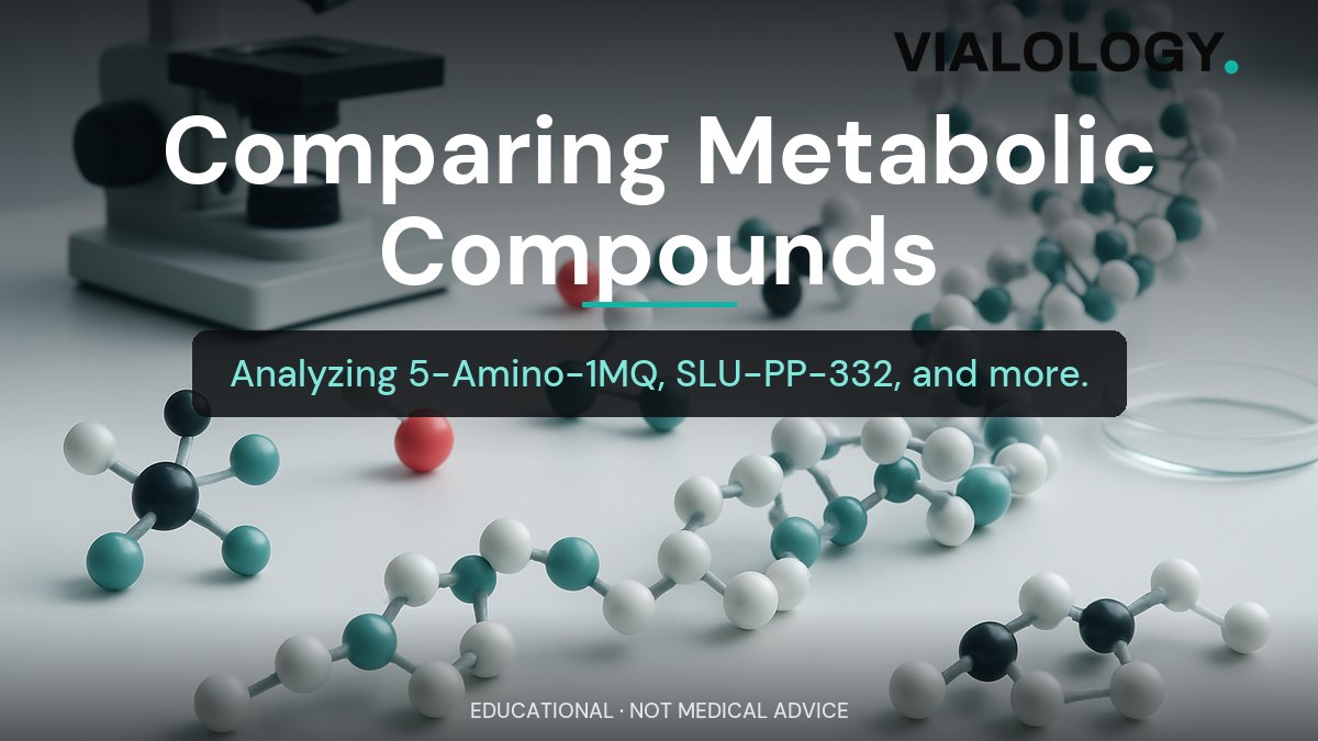 Metabolic Peptide Capsules Compared: 5-Amino-1MQ, SLU-PP-332, Tesofensine and Orforglipron