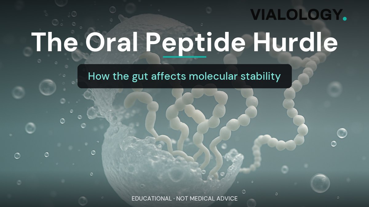 oral peptides bioavailability — Vialology