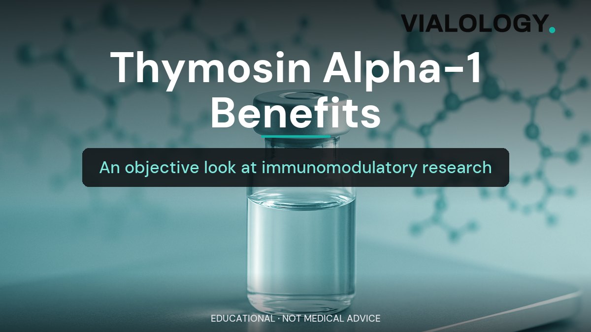 Thymosin Alpha-1 Benefits: What Immunomodulatory Research Actually Shows